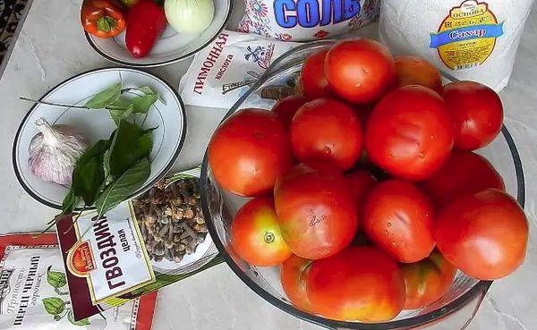 canning ingredients