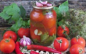 TOP 4 delicious recipes for canned tomatoes with chili ketchup for the winter