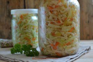 TOP 12 recipes with step-by-step cooking of early cabbage in jars for the winter