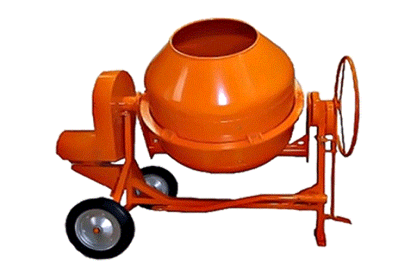 portable concrete mixer