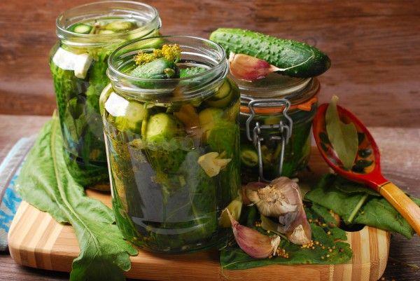 Pickled cucumbers