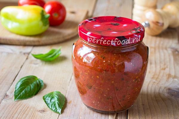 TOP 17 recipes for tomato tomato sauce at home for the winter