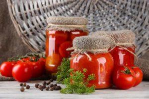 Step-by-step recipes for tomatoes with salicylic acid for the winter