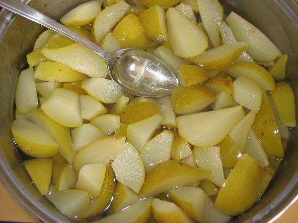 confiture de poire