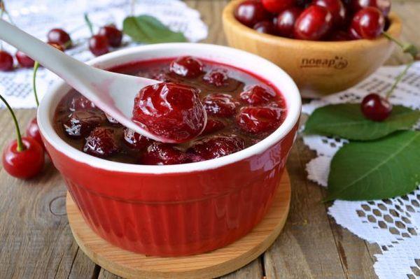 confiture de cerises