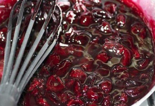 confiture de cerises