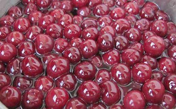 cerises au sirop