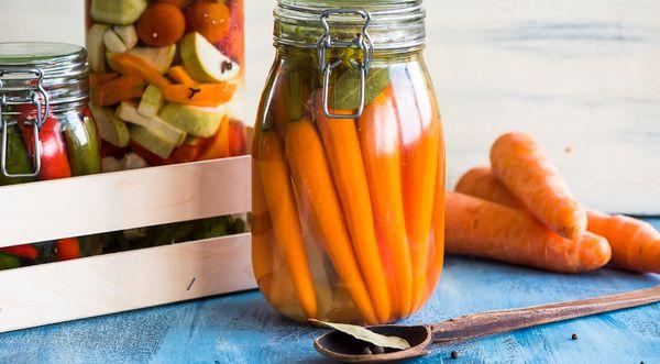 Zanahorias en escabeche