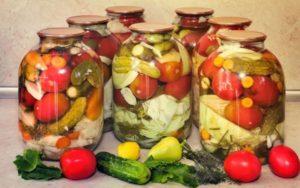 TOP 6 delicious recipes for salting assorted vegetables for the winter