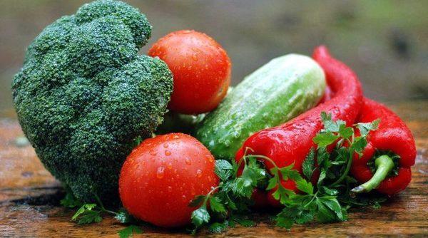 fresh vegetables