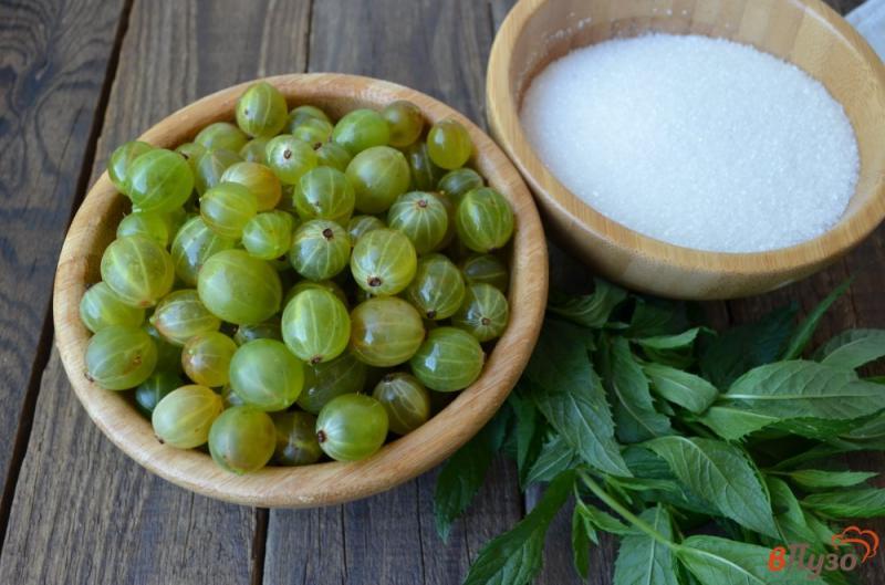 gooseberry and mint jam