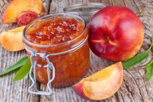 A simple step-by-step recipe for making nectarine jam for the winter