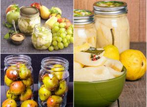 9 recettes faciles pour faire des poires marinées pour l'hiver