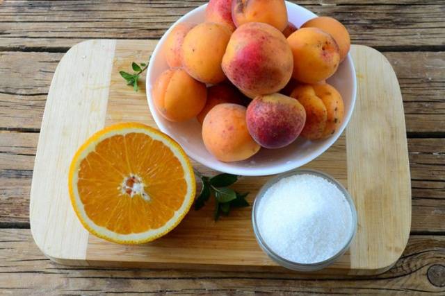 preparación de frutas