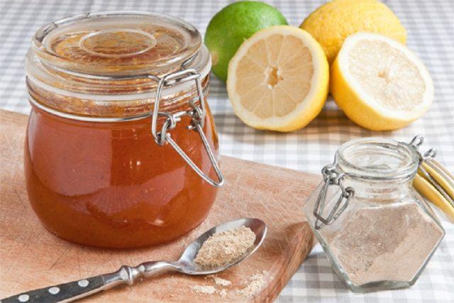 jam with lemon and melon