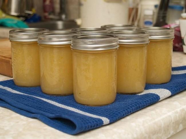 purée de pommes de terre pour l'hiver