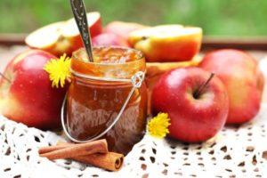 Recette pour faire de la confiture de pommes pour l'hiver sur du fructose pour les diabétiques