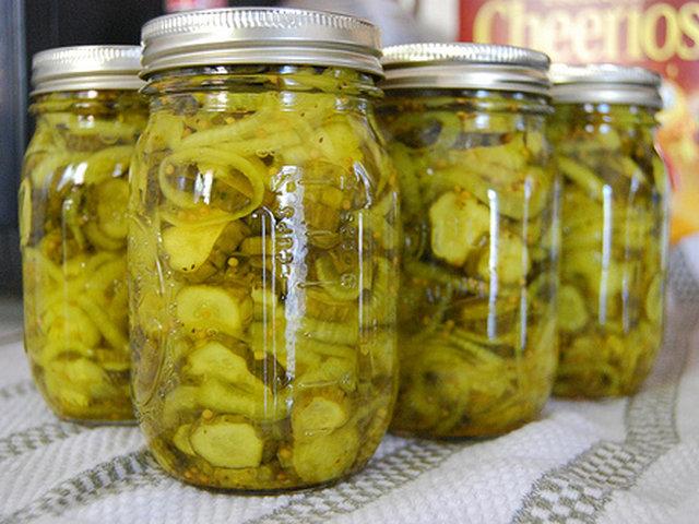 pickled cucumbers