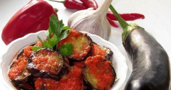 aubergine à la tomate