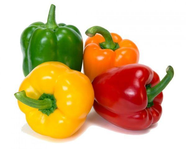 pimientos de colores