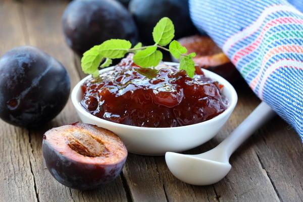 confiture de prune et pomme