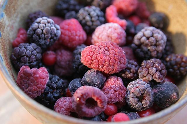 frozen berries