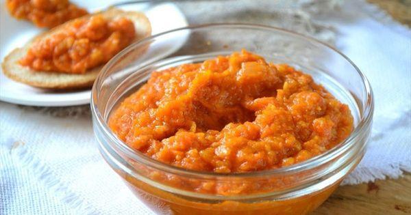 carrot and squash caviar