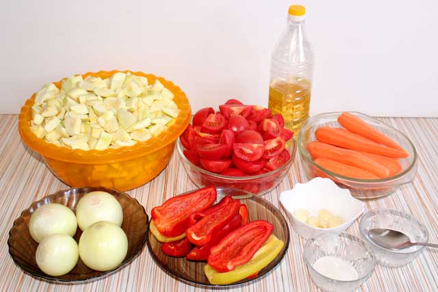 preparación de comida