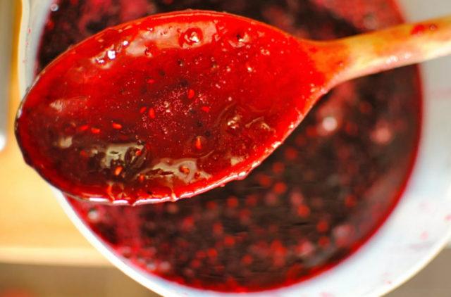 confiture pour l'hiver