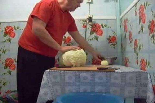 trabajar con verduras