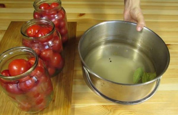 tomates sans stérilisation