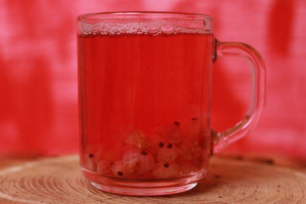 compote with white currant