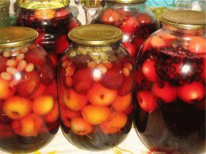 TOP 9 recipes for making assorted fruit compote for the winter