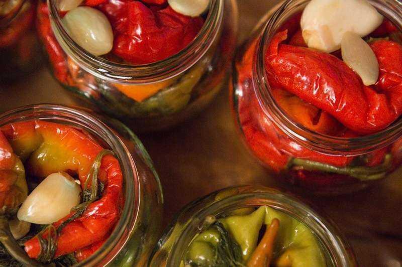 pimiento picante en escabeche