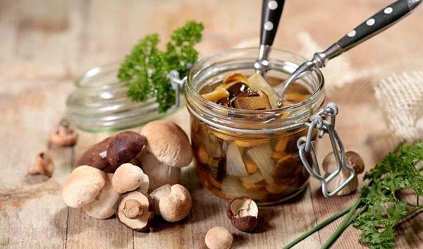 champignon pickling