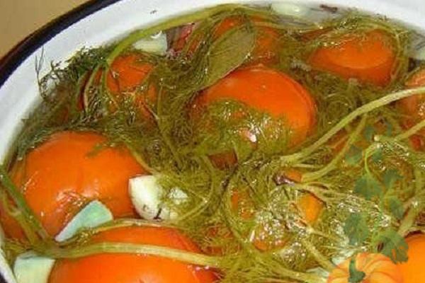 cornichon dans une casserole