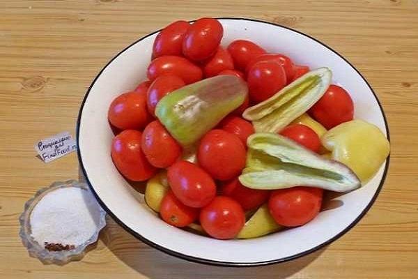 harvesting vegetables