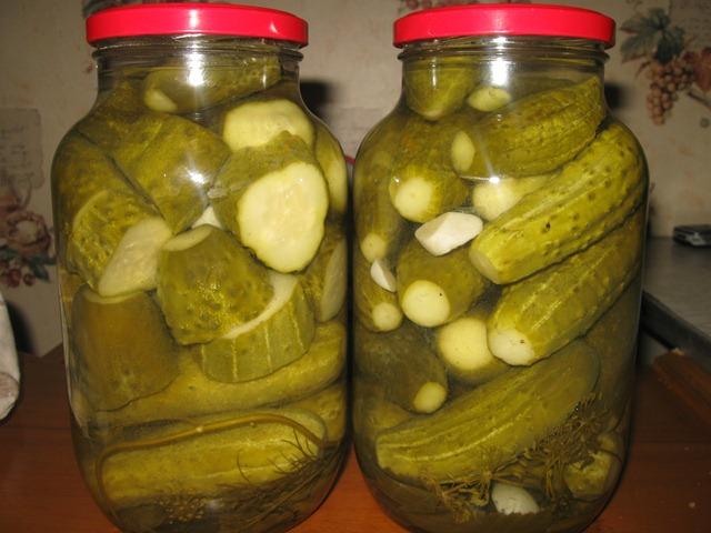 cucumbers without sterilization