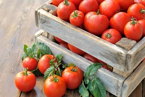 caja de tomate