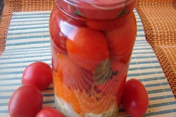 tomatoes in a jar