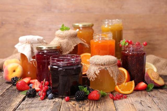 vitamines de la confiture pour l'hiver