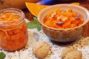 TOP 11 recipes for step-by-step cooking pumpkin jam with dried apricots