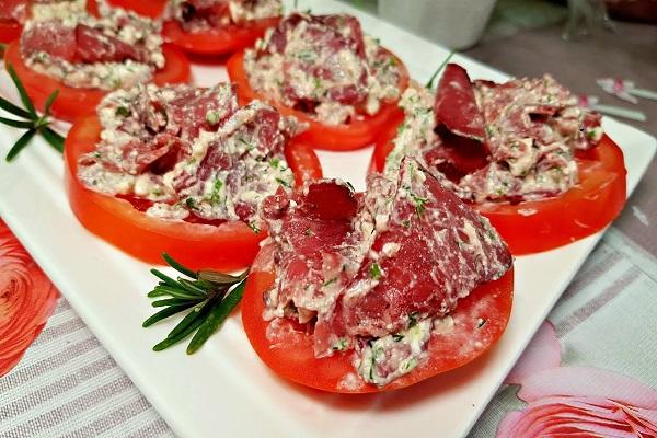 tajadas de tomate