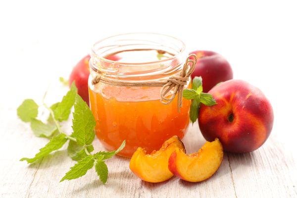 confiture et fruits