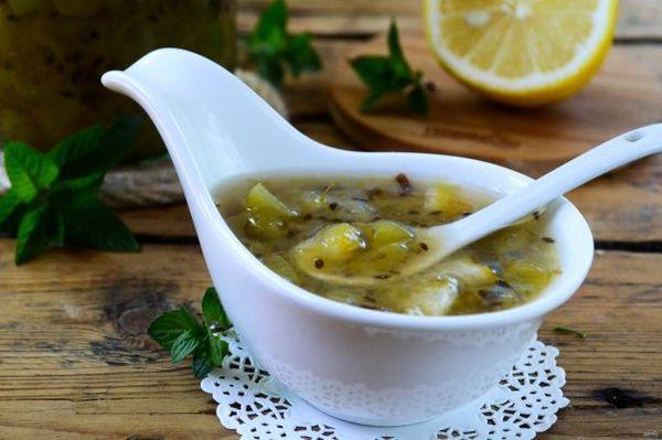 gooseberry with lemon