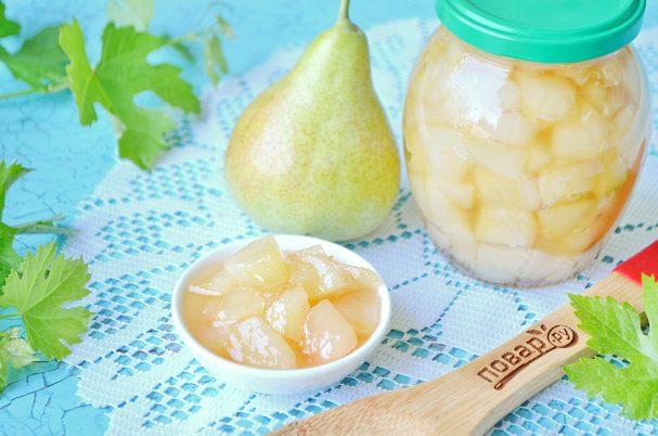 confiture de poire