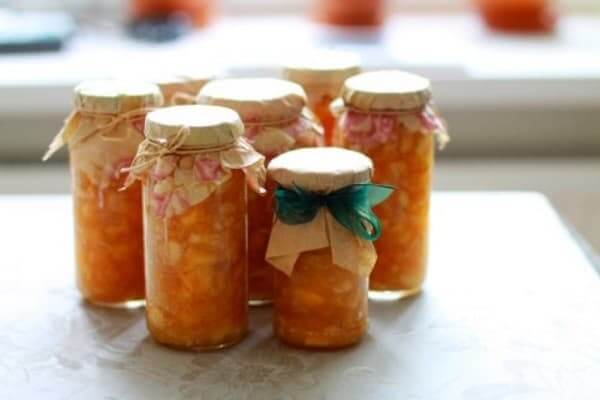 confiture pour l'hiver