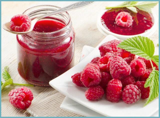 confiture de framboise