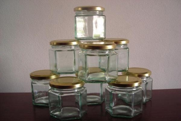 glass jars