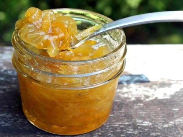 squash jam with dried apricots